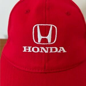Honda Red Baseball Cap